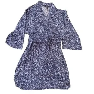 Rene Rofe | Intimates & Sleepwear | Rene Rofe Navy Blue Floral Robe ...